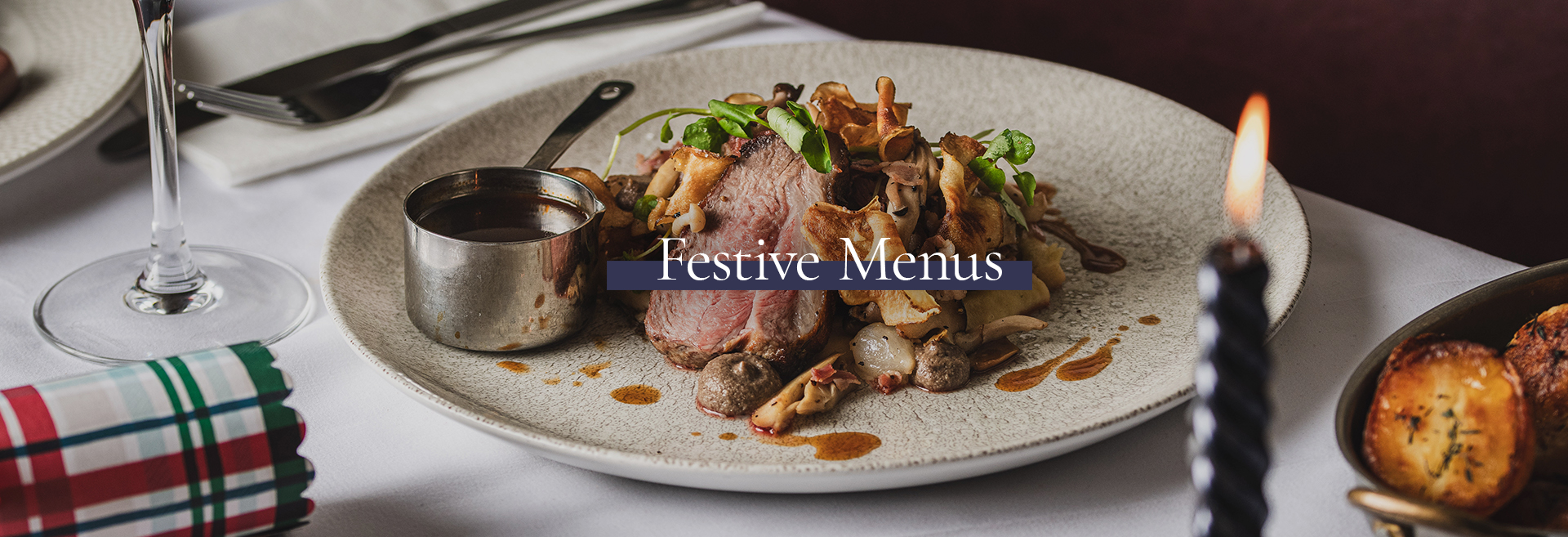 Festive Christmas Menu at The Princess Of Wales 